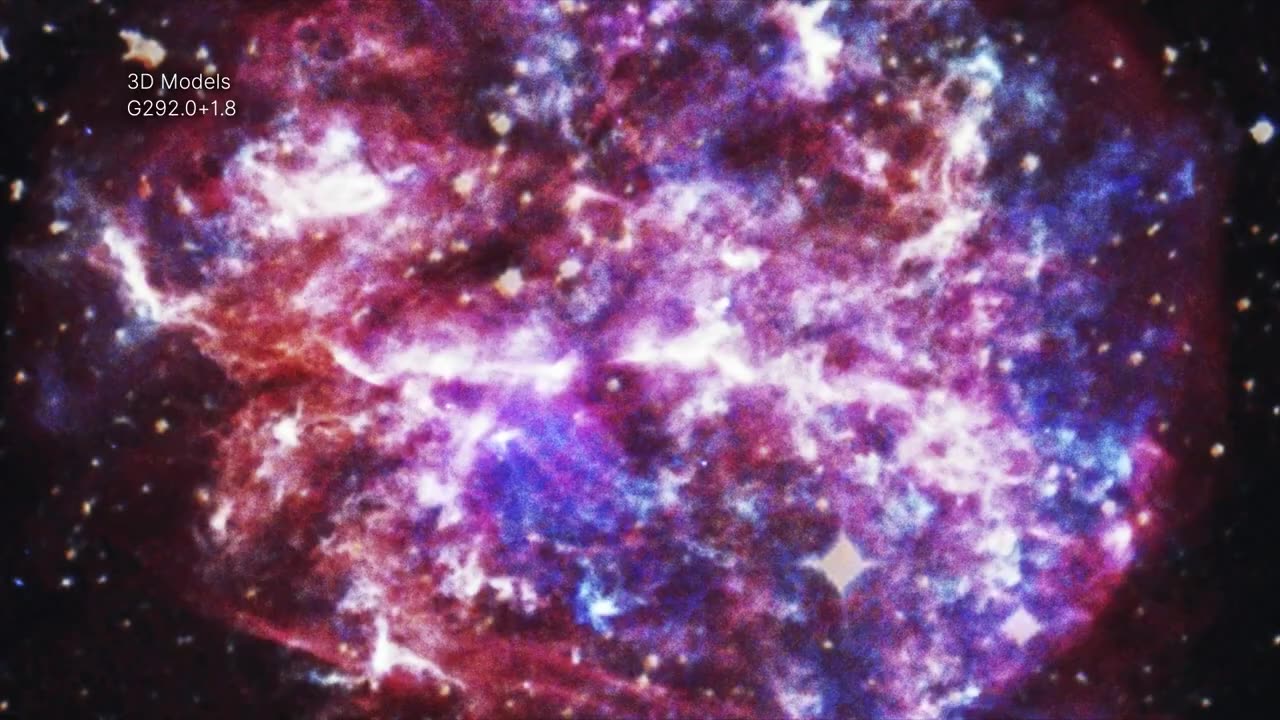 3D models of objects in space released by NASA's Chandra team