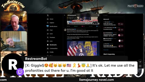 Pirate Radio TGIF! 😁 https://themckinleyproject.org/liams-journey/ 😎🇺🇲