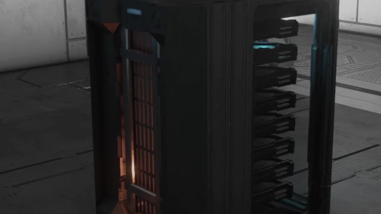 Using new the Space Engineers 2 blocks to make a server rack prop! #spaceengineers2 #se2 #gaming