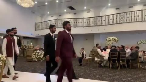 Attended Tha Graceful Pakistani Weeding Ceremony At Royal Albert Palace New Jersey USA.mp4