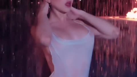 Hot water can influence the making of a lingerie shoot, just watch this