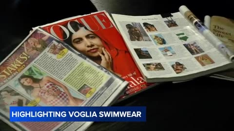 Garner designer makes waves with hand painted, sustainable swimwear line