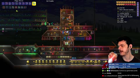 Terraria - MASTER MODE control our game - Chaos welcome