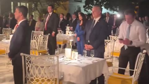 Trump reveals 'trillions' invested as unveils WH Rose Garden paved over grass in Mar-a-Lago style