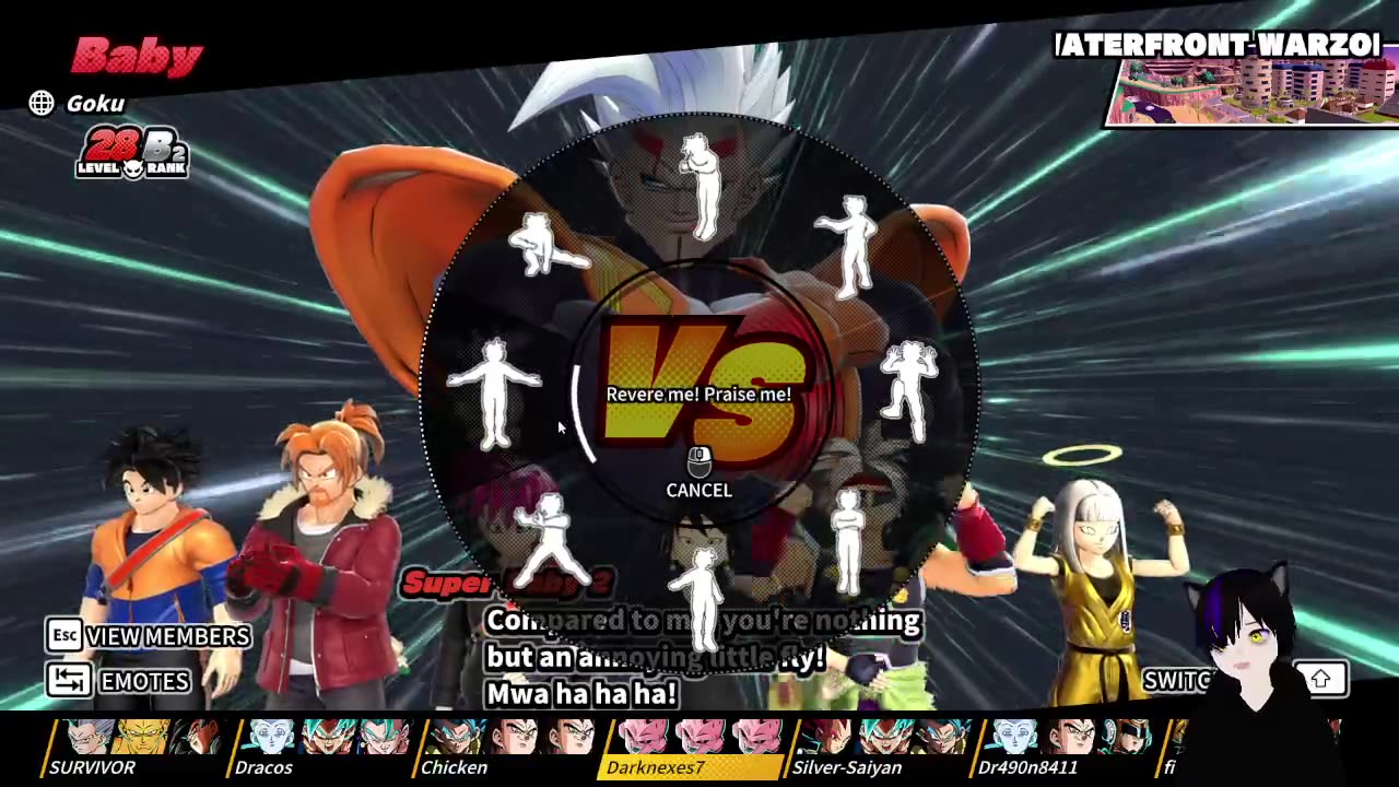 Fortnite with the boys getting ready for the event And Dragon ball the breakers