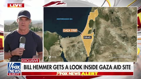 Fox News Goes Inside Gaza Aid Site