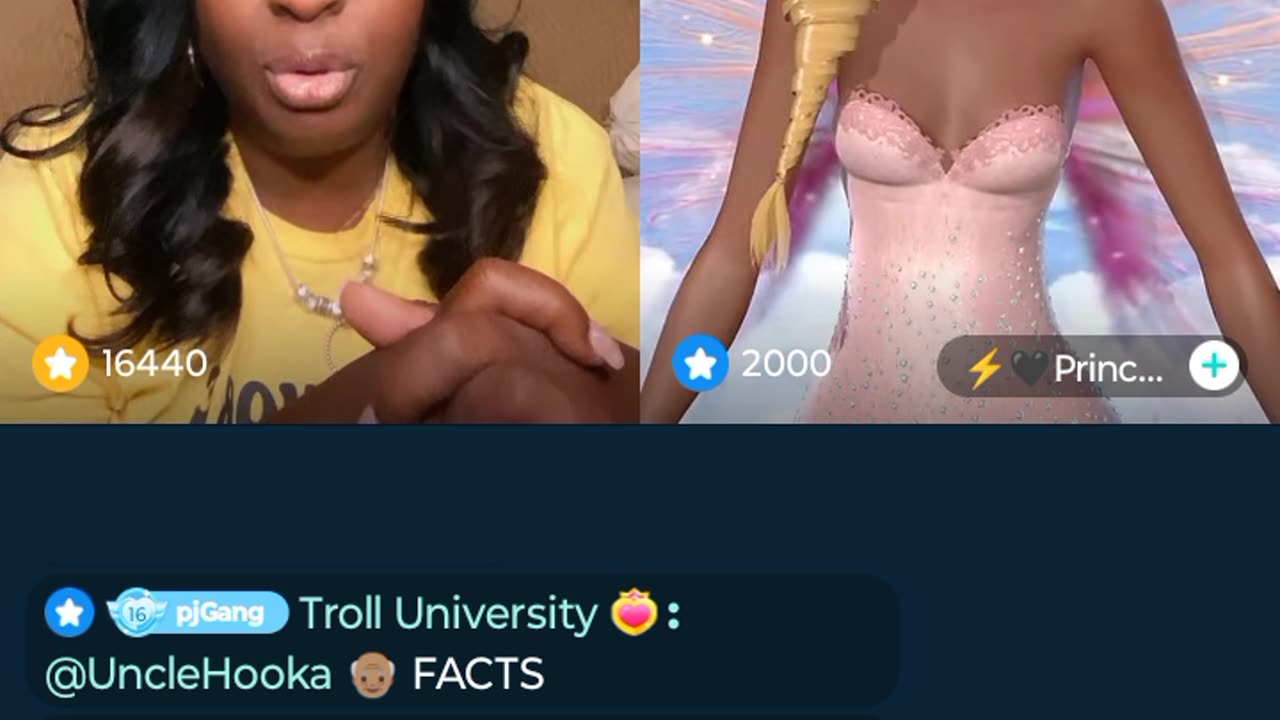 Tammy and PrinceJay have a cute lil gossiping show