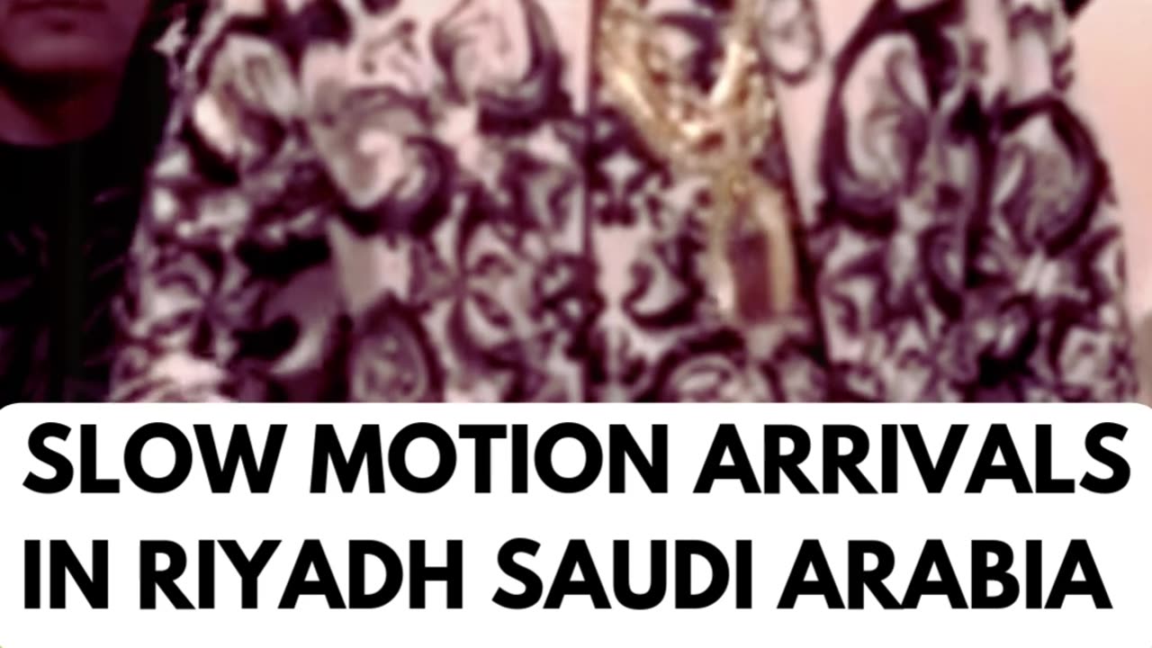 SLOW MOTION ARRIVALS IN RIYADH SAUDI ARABIA DAVID VS YARDE.
