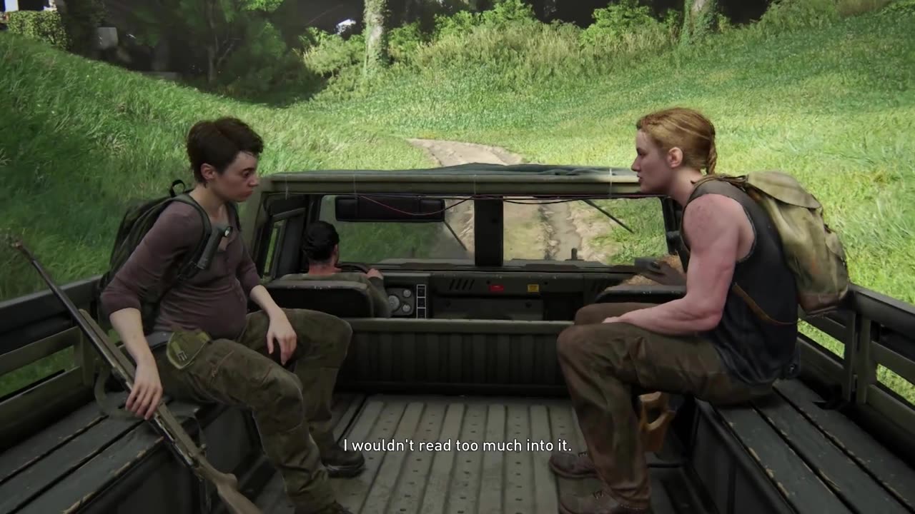 People asked me why I didn't shoot the horses.