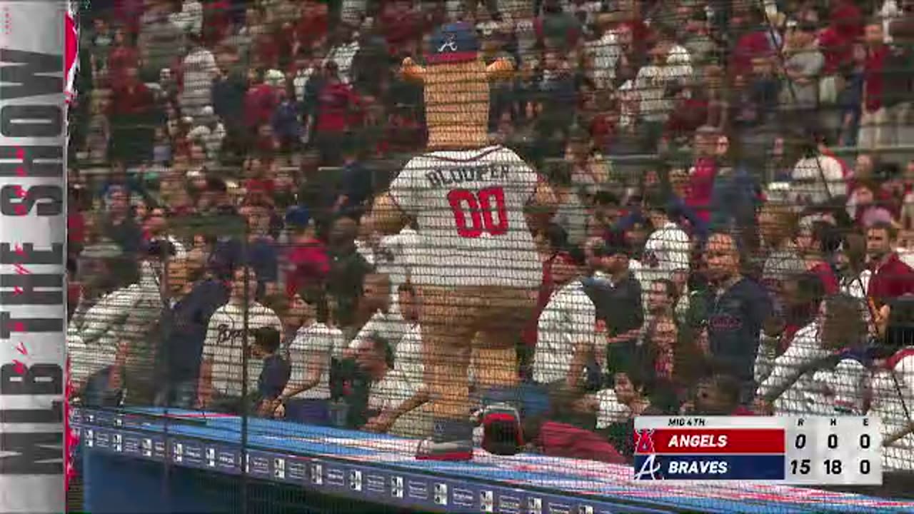 THE SHOW 24 BRAVES VS ANGELS