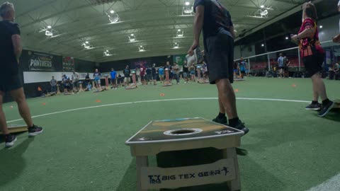 8-7-25 NTX Cornhole, TCL A league final - Match 2 Game 1