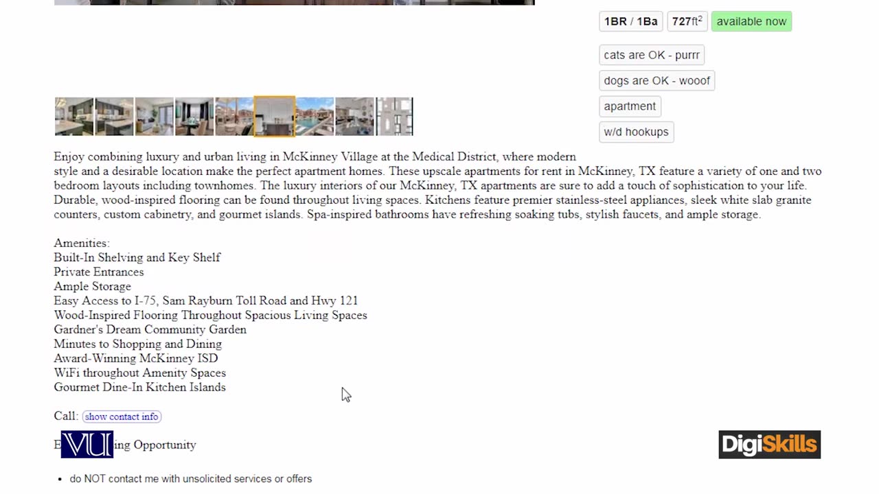 152 Craigslist Creating an interesting Craigslist Ad