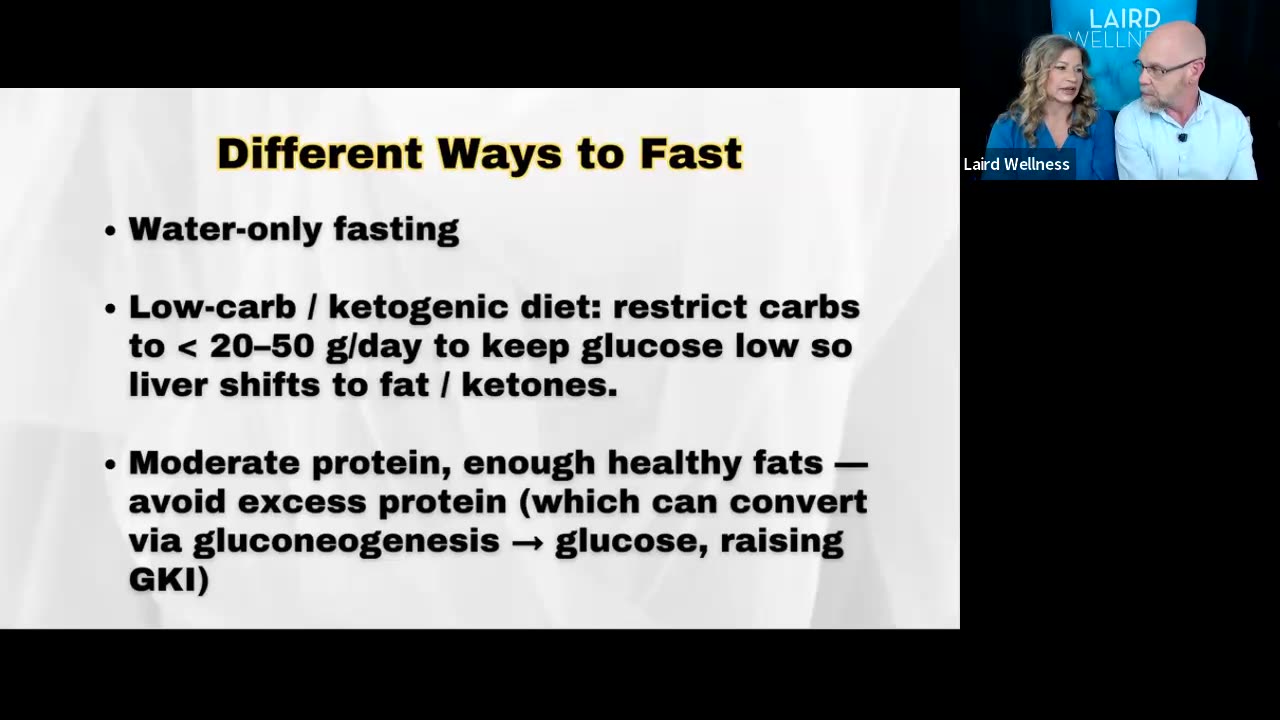 FASTING EXPLAINED BY THE LAIRDS