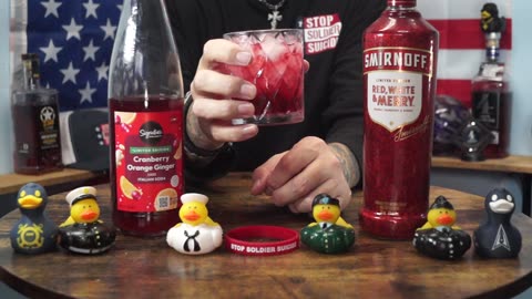 Ronald Quesenberry - Smirnoff Red White & Merry & Cranberry Orange & Ginger Italian Soda