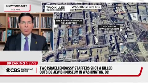 Trump reacts to Israeli Embassy staffers killed, suspect apparently claimed attack before arrest