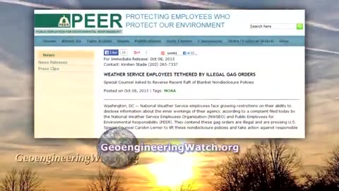 Damning Admissions From Weathermen And A Geoengineer ( Dane Wigington Geoengineering Watch )