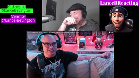 Lance B Reacting to Chances House of Horror Creep movie clip 6