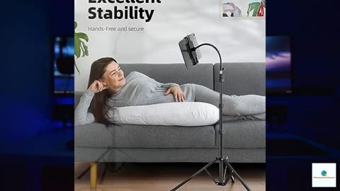 Weilisi Heavy Duty Tablet Tripod Stand 82” Tall, Floor Stand with Remote and Adjustable Go