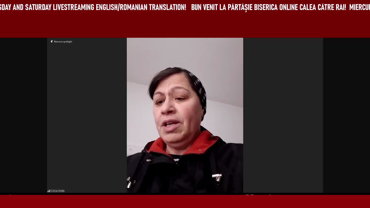 COCA POPA -ISUS VĂ CHEAMĂ- CALEA CĂTRE RAI PĂRTĂȘIE #livestream #cantaricrestine #isus