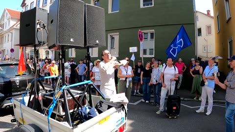 Chris Barth in Reutlingen am 31.05.2025 💥 Bundesweiter Protestmarsch 💥