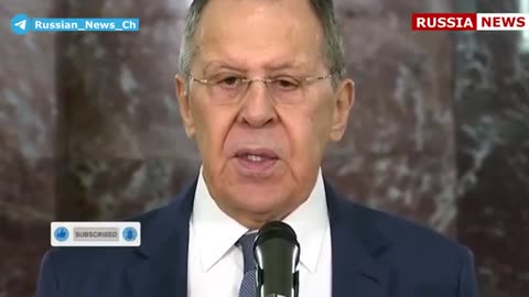 Lavrov ~ Almost all of Europe is now waging war against Russia!