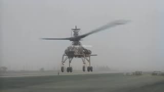 The mammoth Hughes XH-17 Flying Crane was a heavy-lift rotorcraft