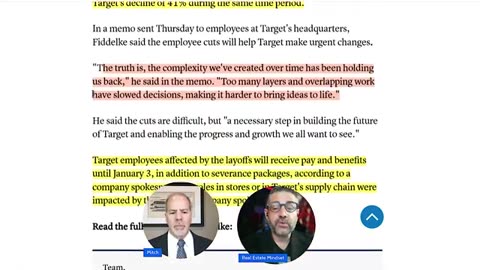 BREAKING: Target Cuts Thousands ⚠️ CPI Soars to New Highs!