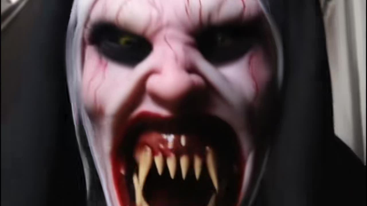 😨👻 Angry Horrible Nun Will Scare You! Scary Nun | TheHauntingHour
