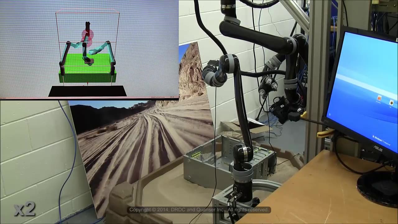 HITS - Haptics-based Immersive Telepresence System for IEDD