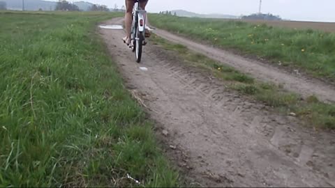 Bike Running Over Cassette