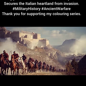 Rome vs Alemanni 271 AD Battle of Placentia #AncientEurope