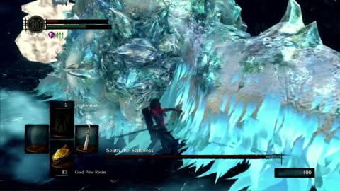 Melee only/no damage Seath the Scaleless (Dark Souls: Remastered)