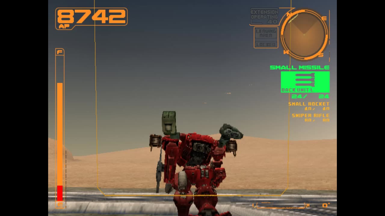 Let's Play Armored Core 2 - Escort Train