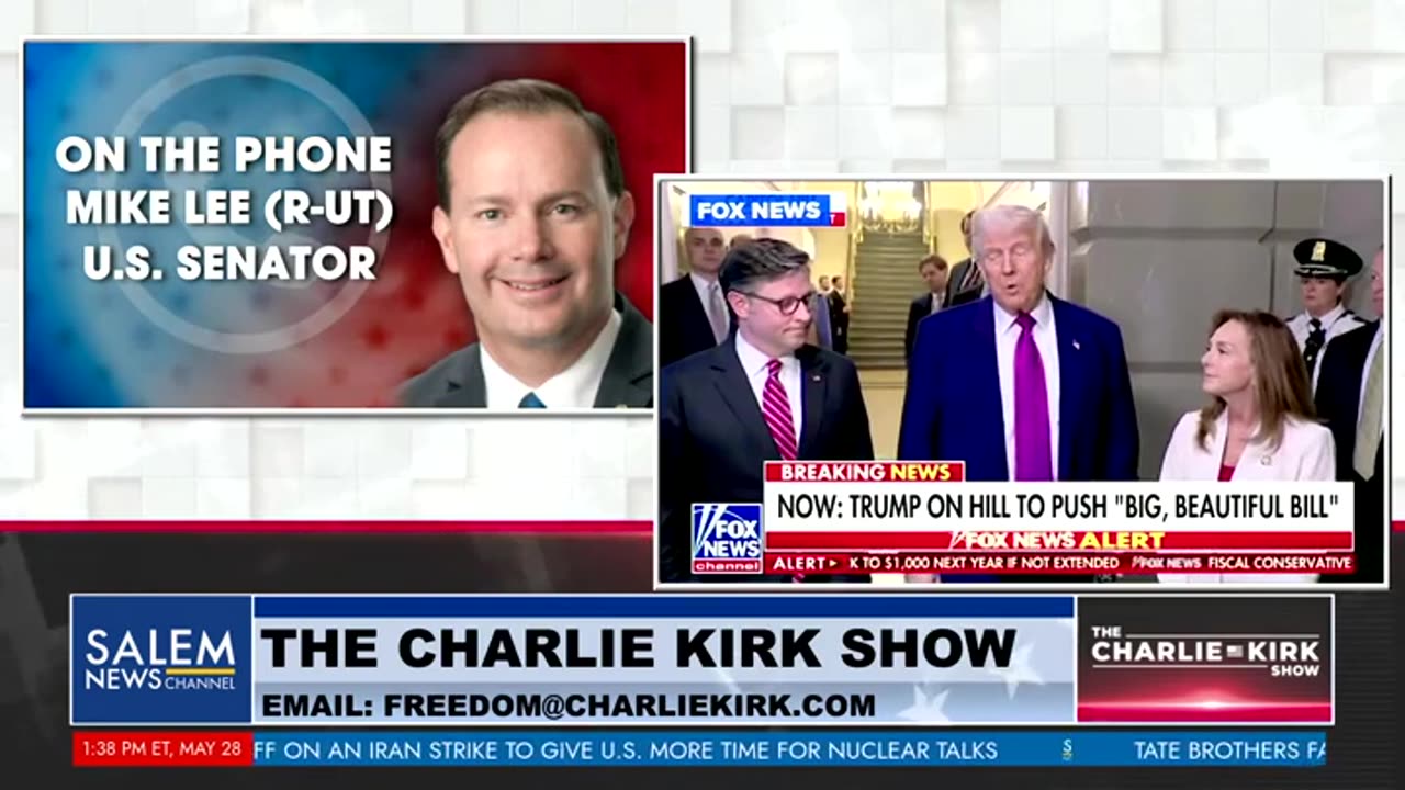 Mike Lee Comes Out Against Current Version Of Trump's 'Beautiful Bill'