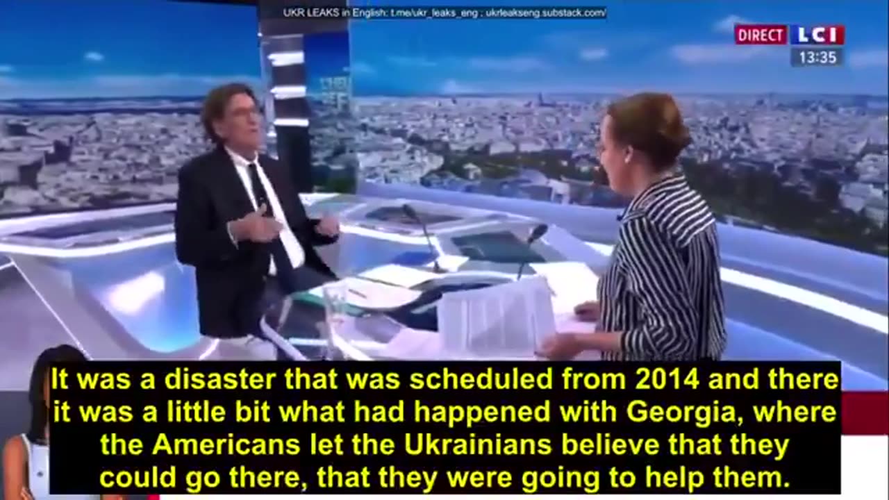 The conflict started the moment the Ukranian government turned its guns on its own people