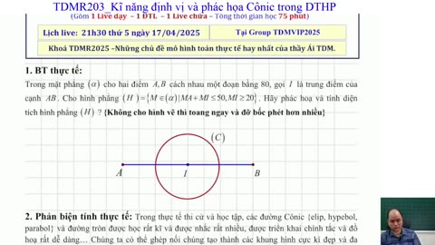 "TDMR203_KN định vị và phác hoạ Cônic trong DTHP "