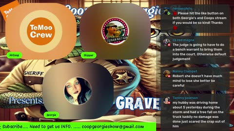 THURSDAY: Gavel To Gravel With MrCoop And Georgie @GeorgieslifeUnfiltered @veterannation1