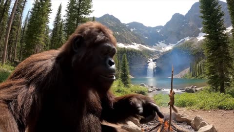 Bigfoot – Building a Log Cabin