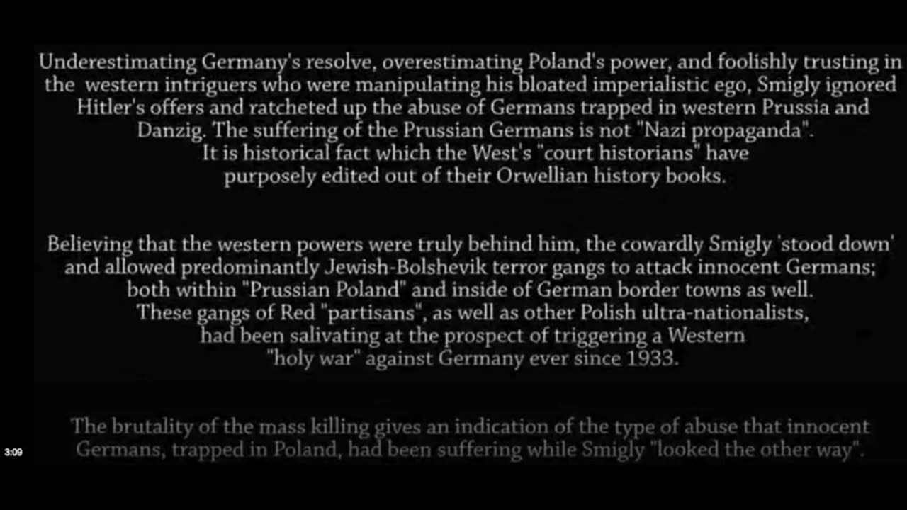 La Véritable Raison de l’Invasion de La Pologne par l’Allemagne