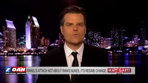 This war is about one thing: REGIME CHANGE ⚡ Matt Gaetz