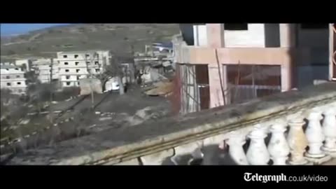 Syrian War Rebels destroy a T-72 Tank by IED in Idlib governate 2012.03.16