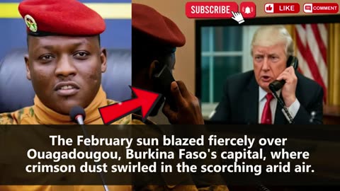 Trump offers deal to Traoré—Receives historic refusal on camera!