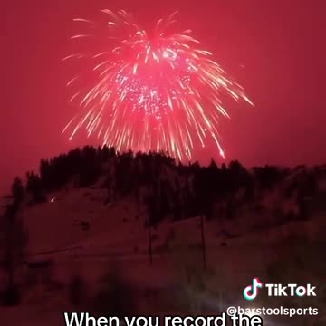 The biggest firework in the world