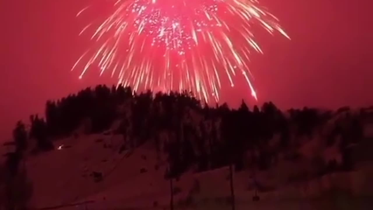 The biggest firework in the world