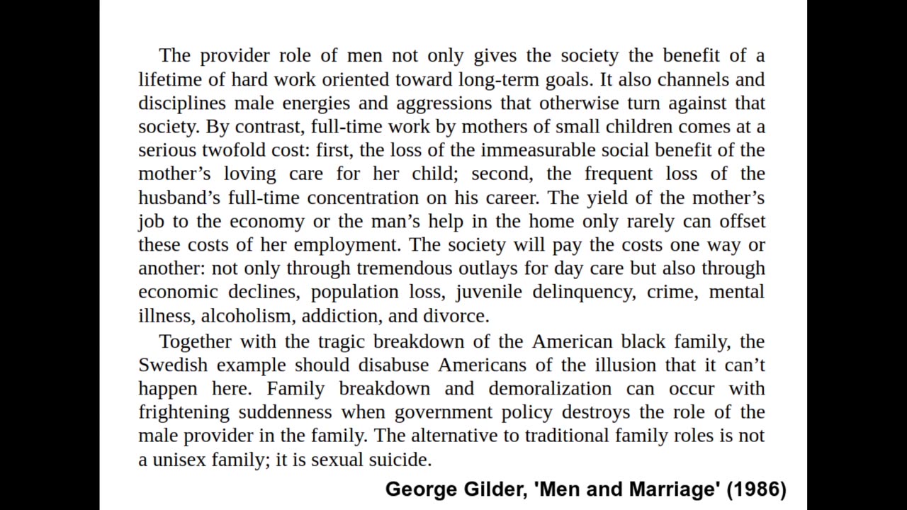 Fertility Suppression By 'Elites': Our Society Has Been Targeted For Destruction - What Peterson & Carlson Refuse to See