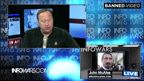 John McAfee Warned Of The NSA Spy Grid