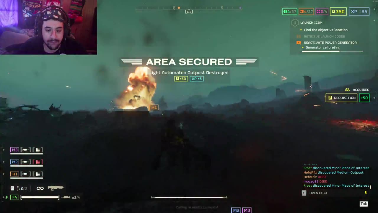 helldivers!! dying like hamsters!