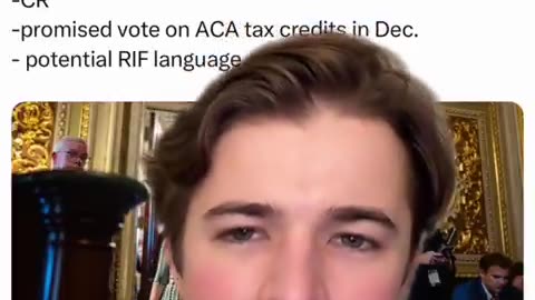 Harry is upset the Democrats caved and opened the Government again