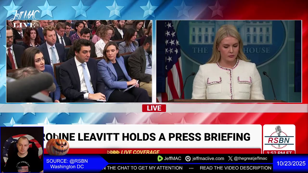 LIVE: White House Press Briefing