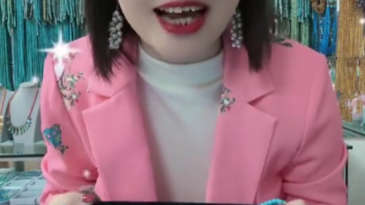 250430-3 The natural raw - ore turquoise round - bead string captures